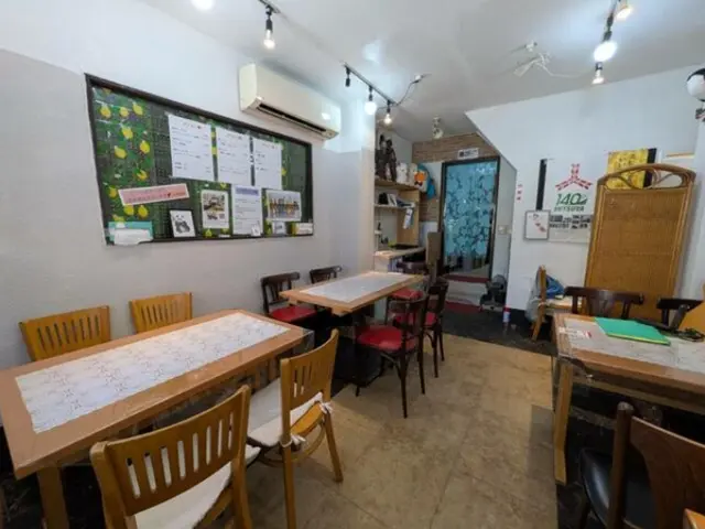 西大島の中華料理居抜きの内装