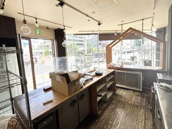 泉岳寺のカフェ・喫茶店居抜きの厨房