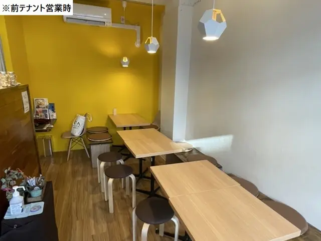 カフェ・喫茶店の居抜き物件の内装