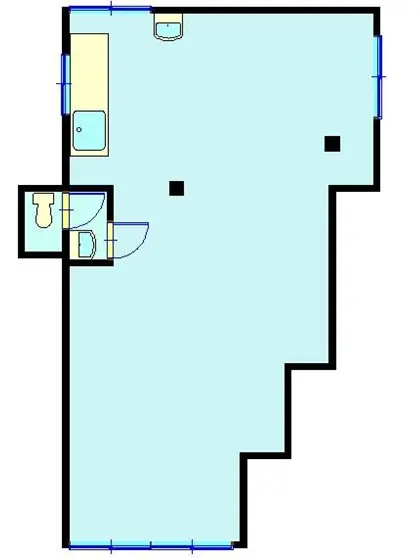 宮崎台のケーキ屋居抜きの平面図