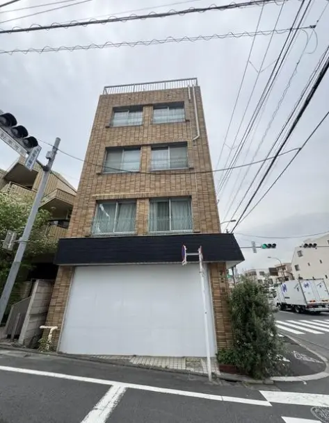 田園調布の事務所仕様店舗物件の外観