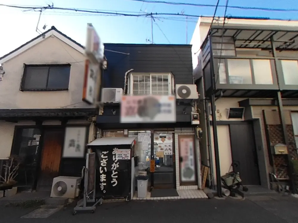 生麦の中華料理居抜きの外観