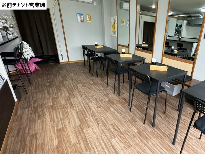 西川口のテイクアウト居抜きの内装