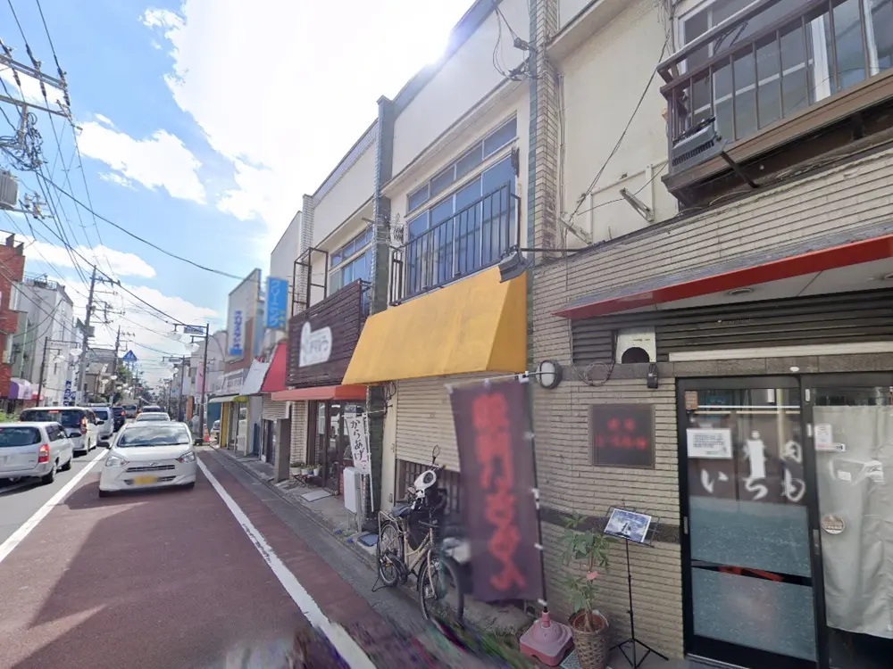 蒲田の居抜き店舗の外観