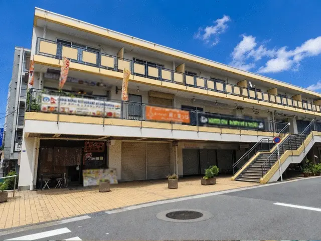 カフェ・喫茶店の居抜き物件の外観