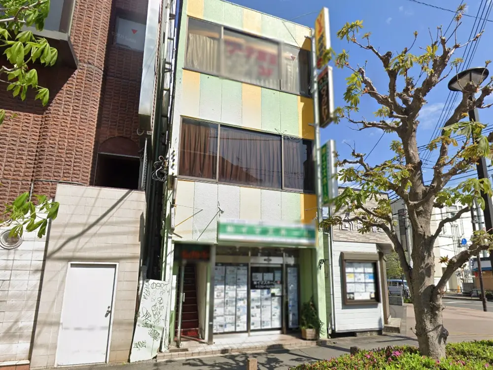 福生の居抜き店舗の外観