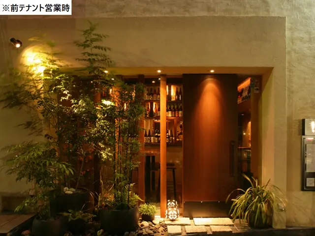 乃木坂の和食居抜きのエントランス