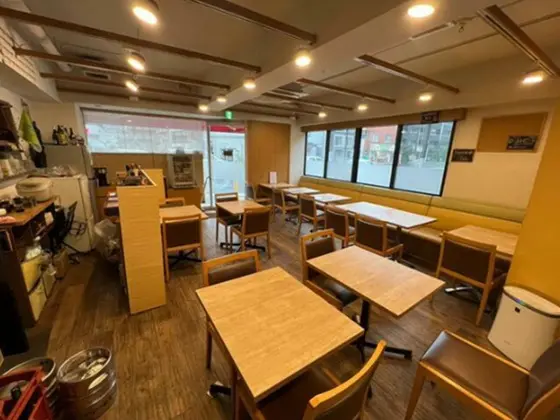新子安の和食居抜きの内装