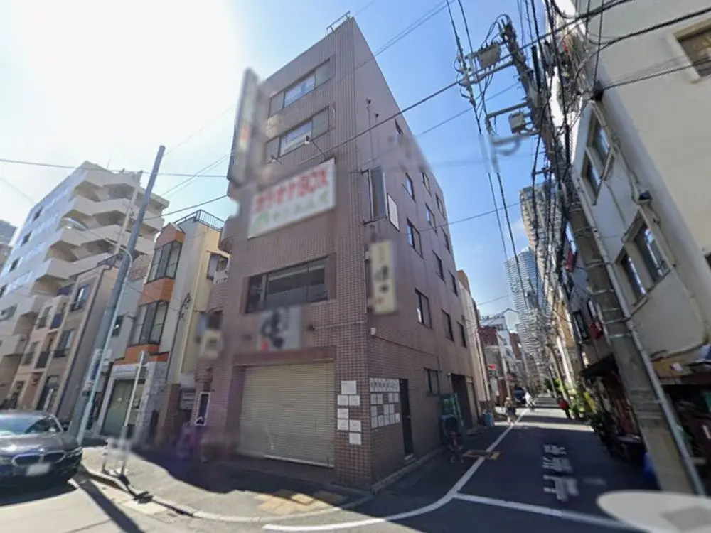 月島の居抜き店舗の外観