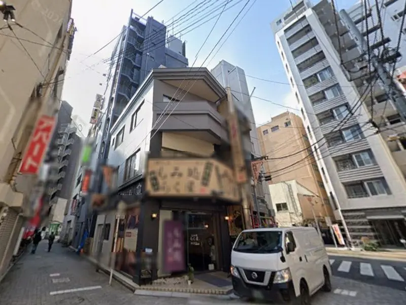 高円寺のスケルトン店舗物件の外観