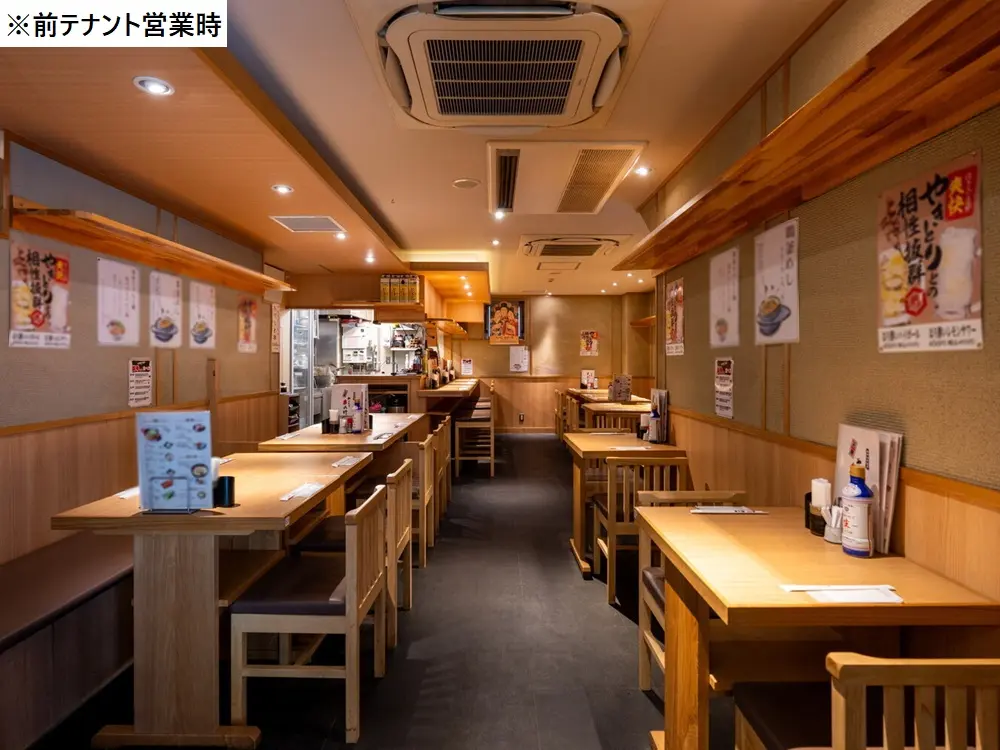 飯田橋の居抜き店舗の内装