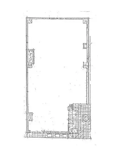 飯田橋の焼鳥・焼きとん居抜きの平面図