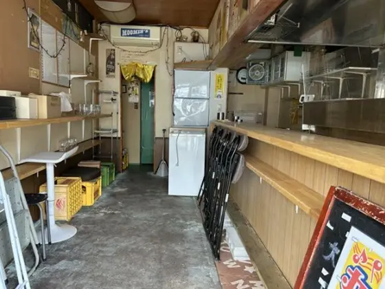 北久里浜の居抜き店舗の内装