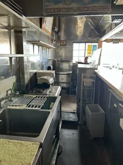 北久里浜の居酒屋居抜きの厨房