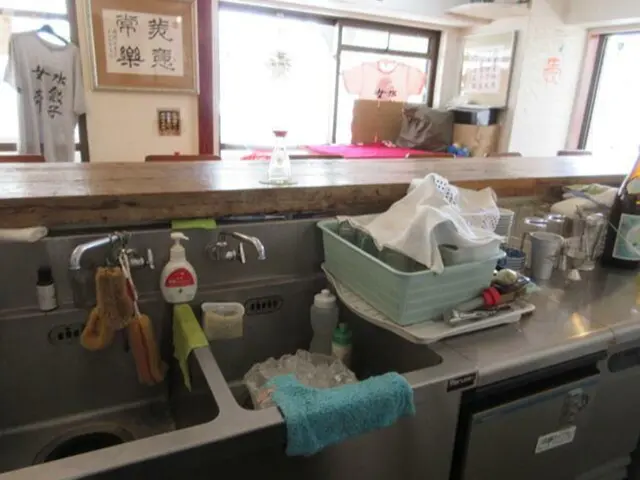 西荻窪の中華料理居抜きの厨房