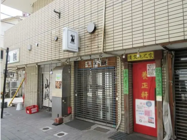 中華料理の居抜き物件の外観