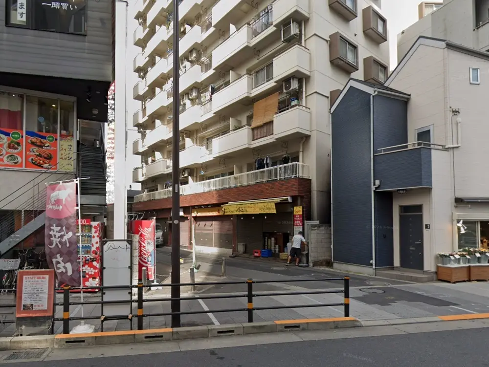 大森町のレストラン居抜きの外観