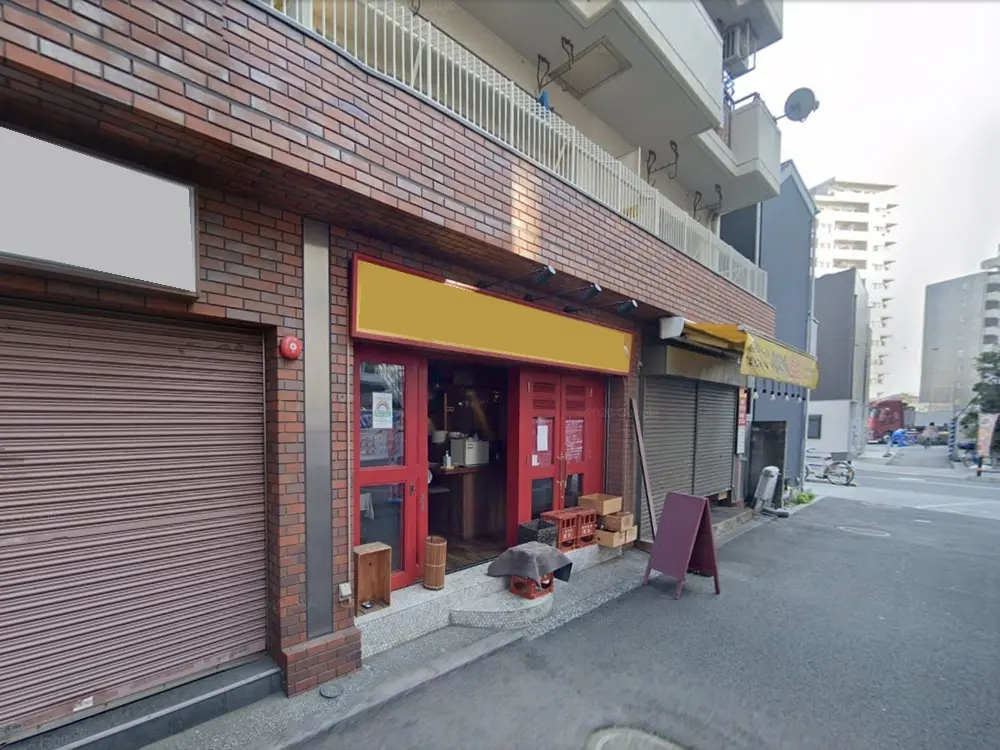 大森町の居抜き店舗の外観