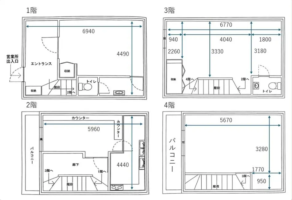 渋谷のその他物件の平面図