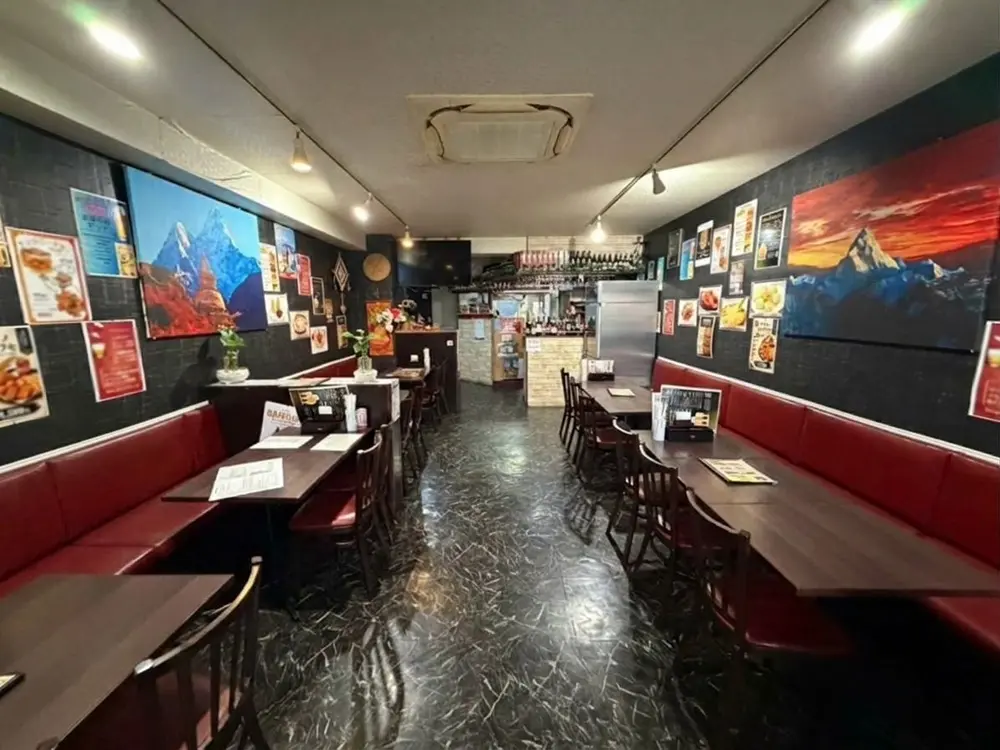 東あずまの居抜き店舗の内装