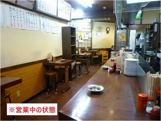 練馬の居抜き店舗の内装