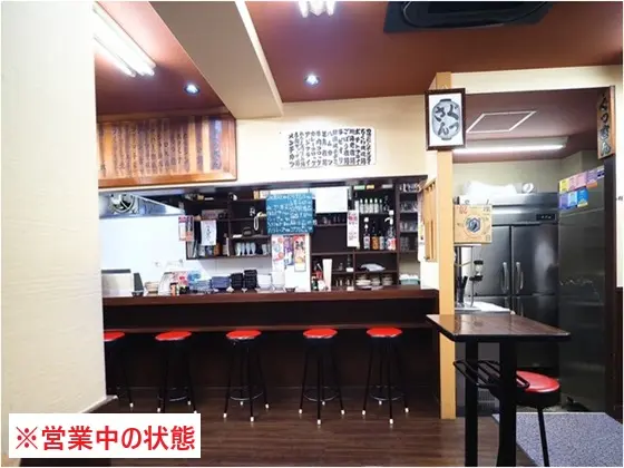 練馬の居抜き店舗の内装