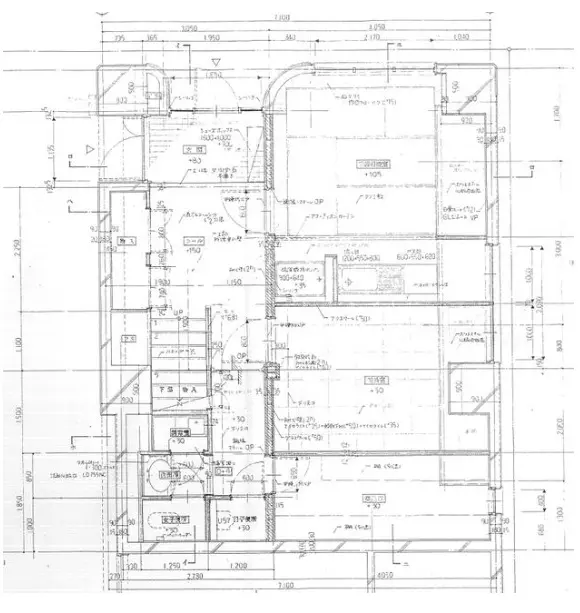 新宿のその他居抜きの平面図
