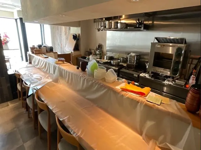 自由が丘の居酒屋居抜きの内装