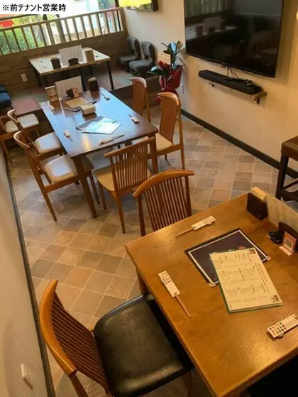市川の居抜き店舗の内装