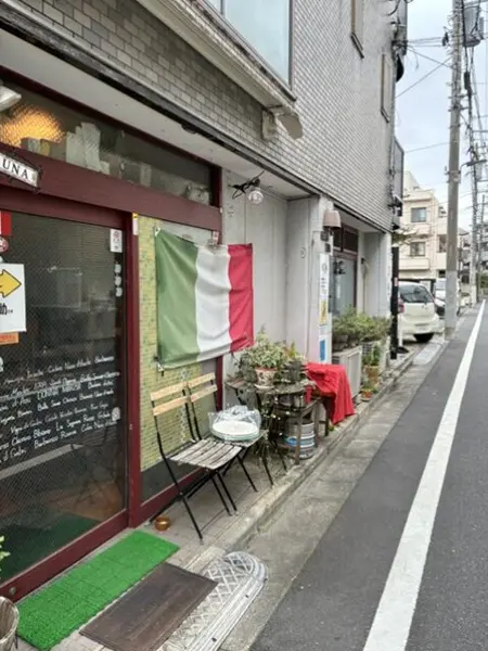要町の居抜き店舗のエントランス