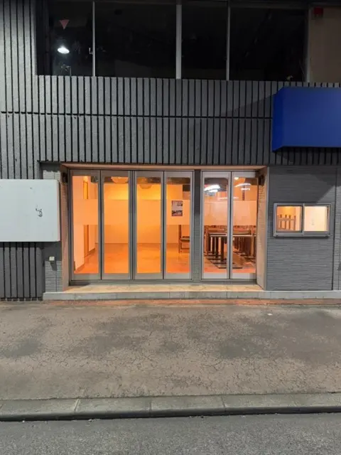 和食の居抜き物件のエントランス