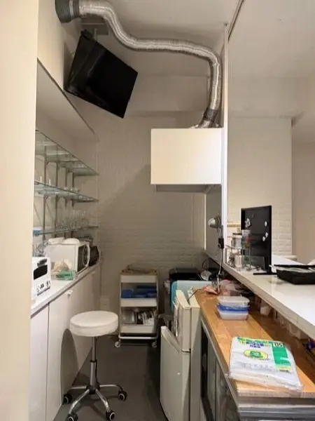 あざみ野のBAR・ショットバー居抜きの厨房