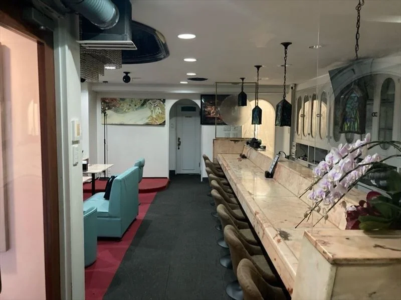 駒込の居抜き店舗の内装