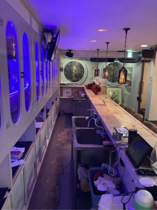 駒込の居抜き店舗の厨房